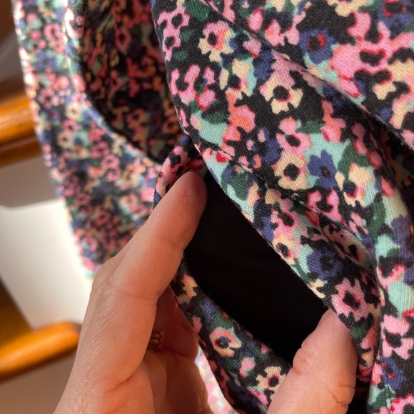 Gola X Anthropologie NWT generous S/M Hoodie Sweatshirt Floral Design, pockets - Picture 7 of 15